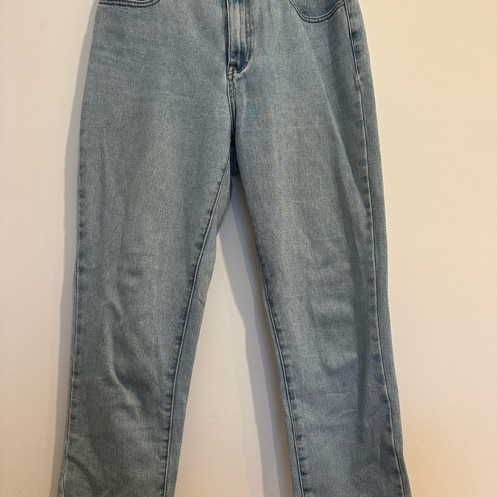 PacSun Light Blue Straight Leg Mom Jeans